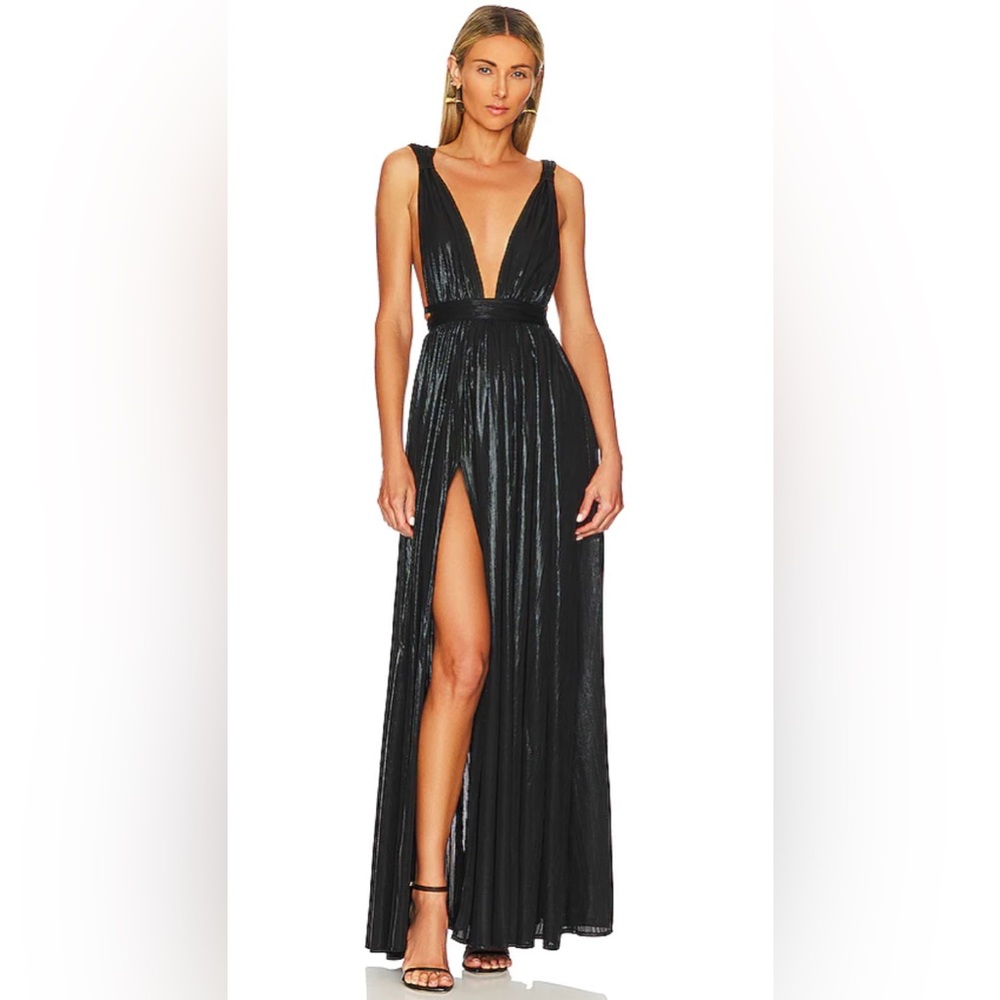 Bronx and Banco x REVOLVE Goddess Gown in Black